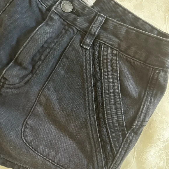 Free people black shorts size 27 - Picture 5 of 5